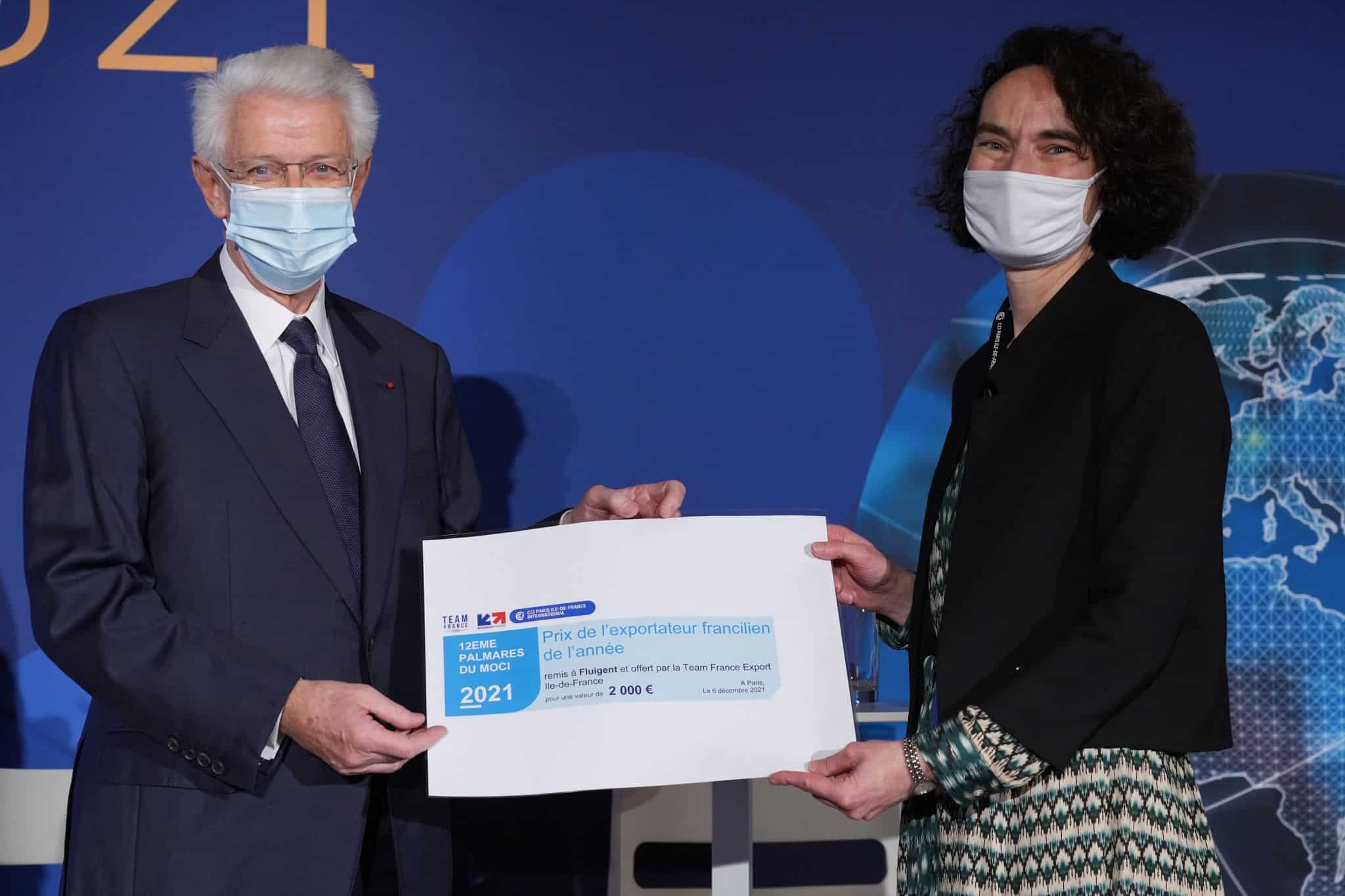 Ile de France exporter of the year Fluigent Ile de France exporter of the year