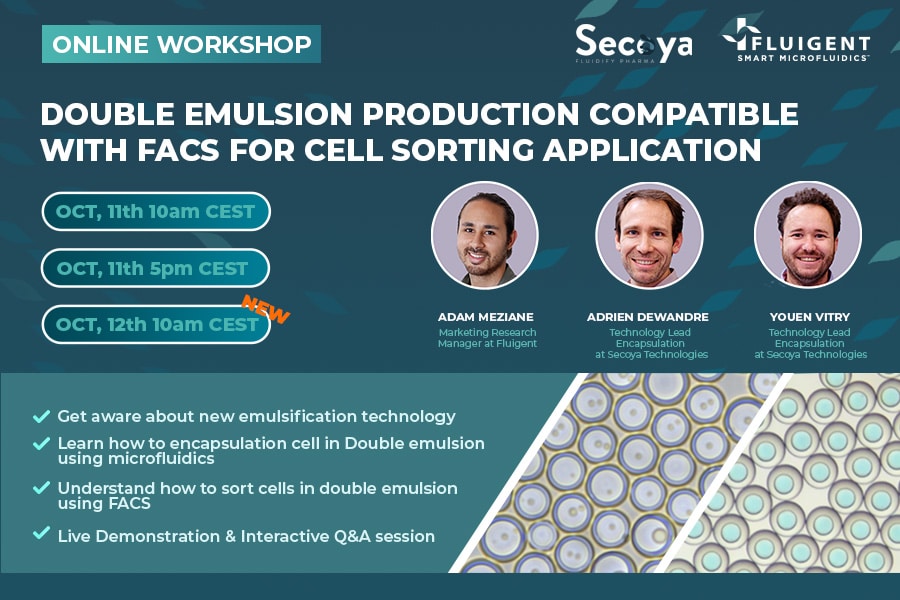 online microfluidic webinar   double emulsions with facs