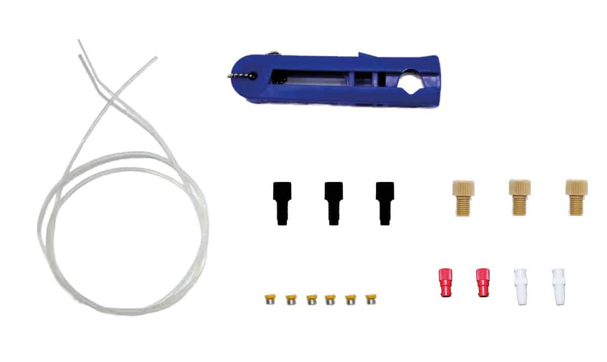 KIT liposome tubing fitting