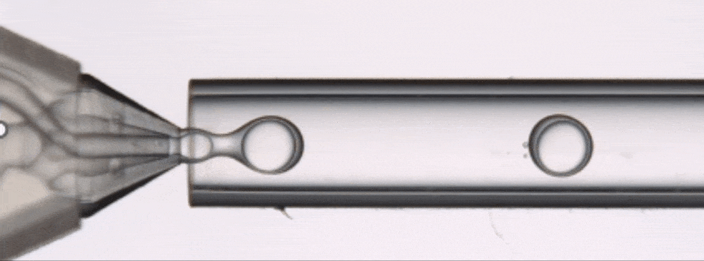 raydrop microcapsules production - Fluigent raydrop microcapsules production