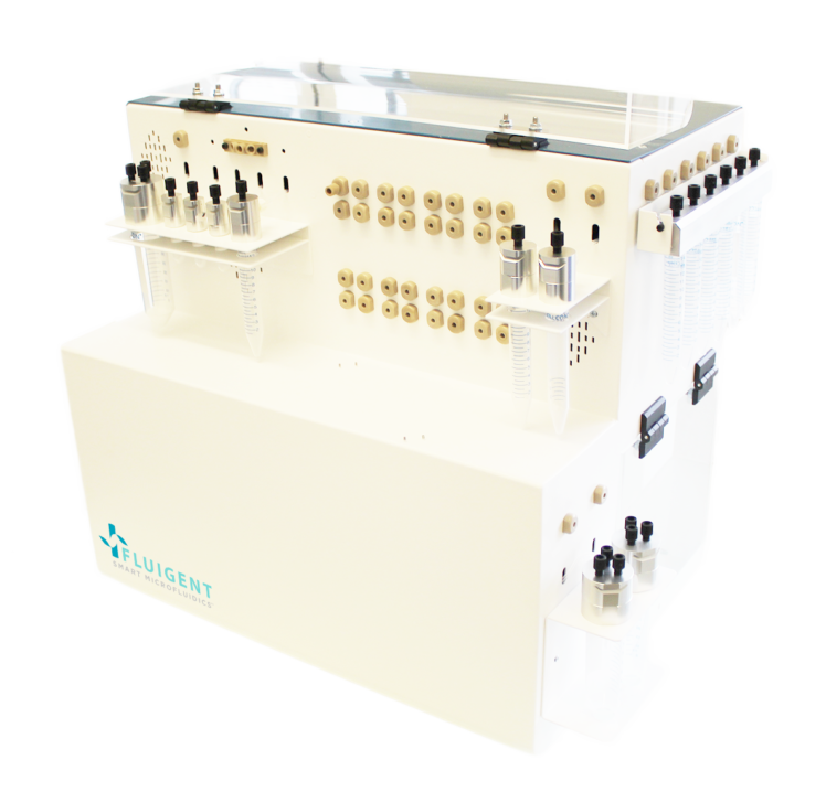 Custom microfluidic device