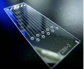Microfabrication of Microfluidic Chips with glass
