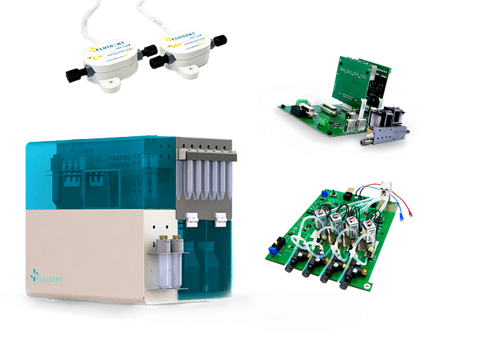 Bomba de aire - FLPG PLUS - FLUIGENT - eléctrica / móvil / de laboratorio