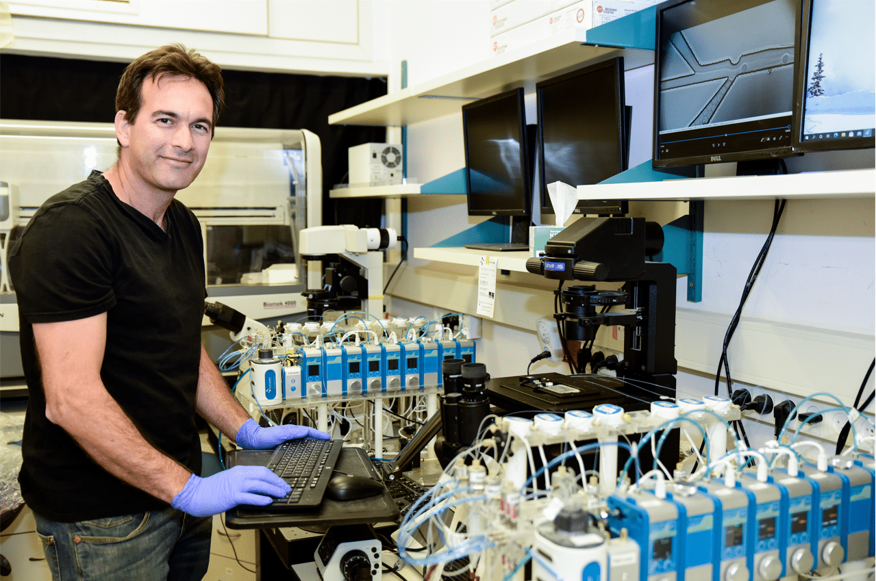 Person in the Epigenomics Ram Laboratory