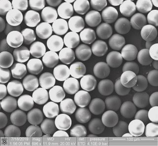 Resin-microparticle-UV-Crosslinking of Microparticles