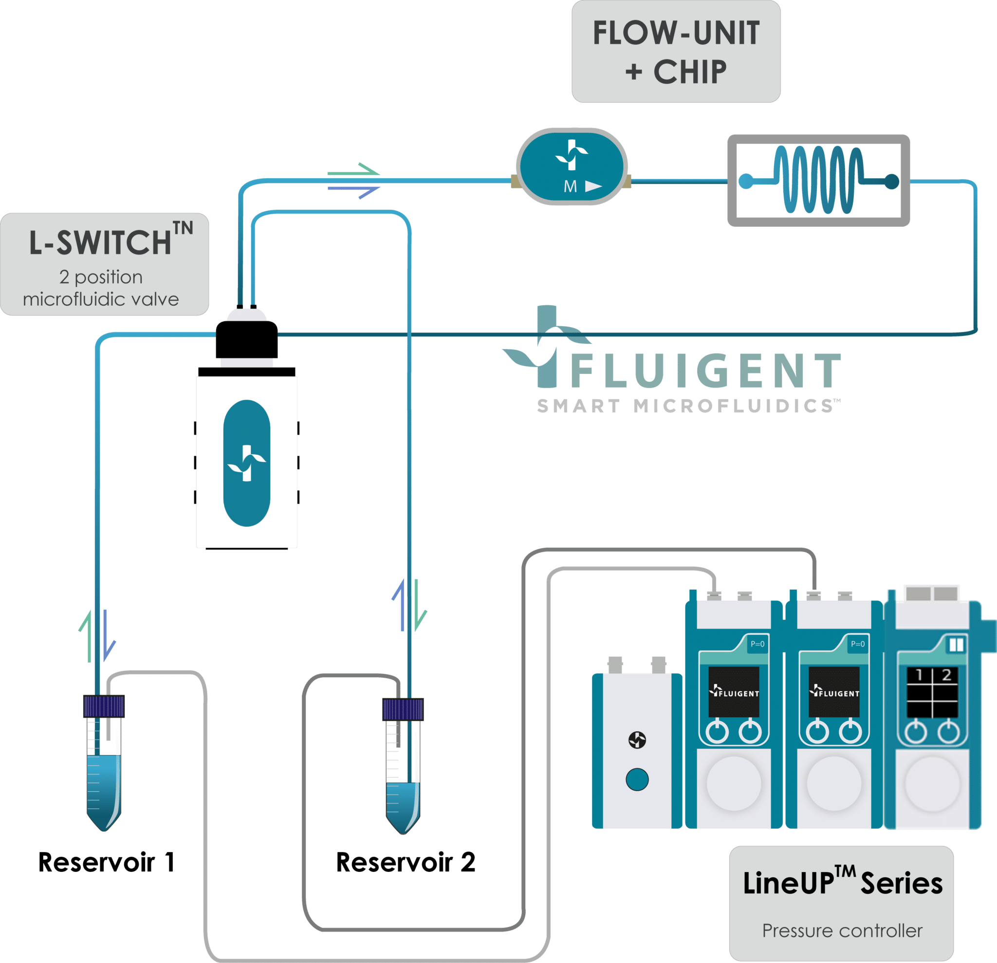 SCHEMA-recirculation system