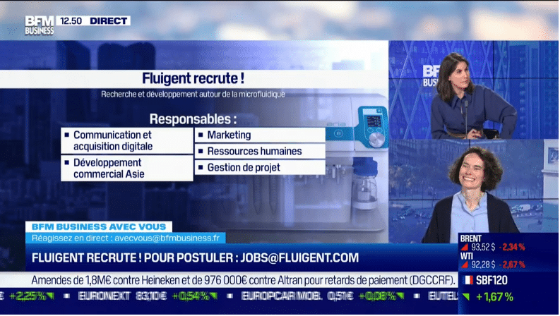 fluigent recrute Bfm business