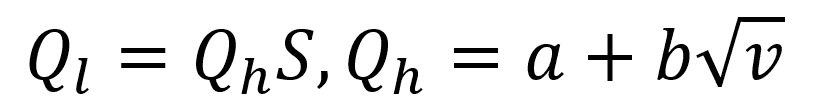 thermal flow meters for microfluidic flow sensing: flow rate equation