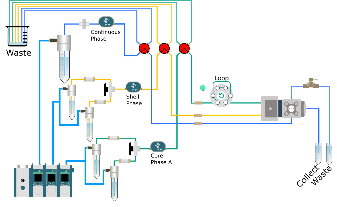 injection loop microlfuidic injection valve