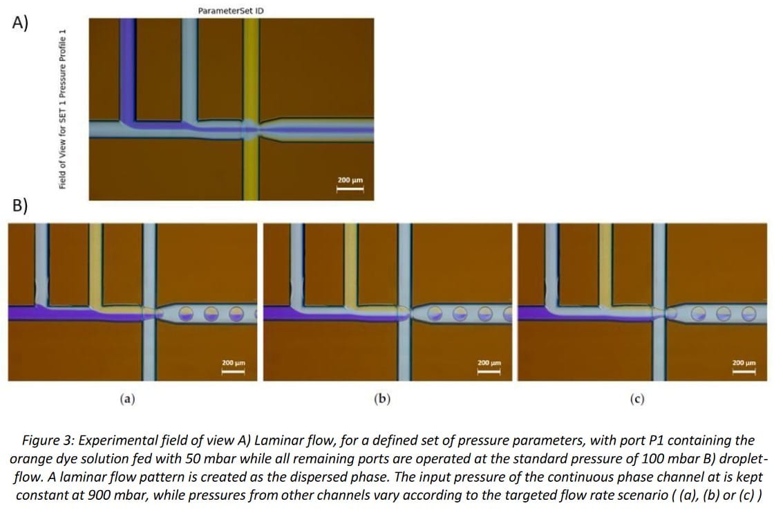 microfluidic network solver