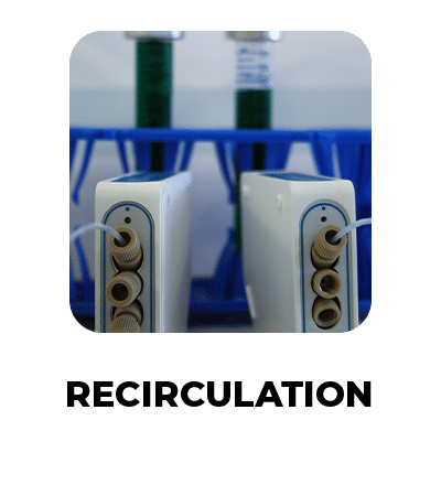 industrial solution for recirculation