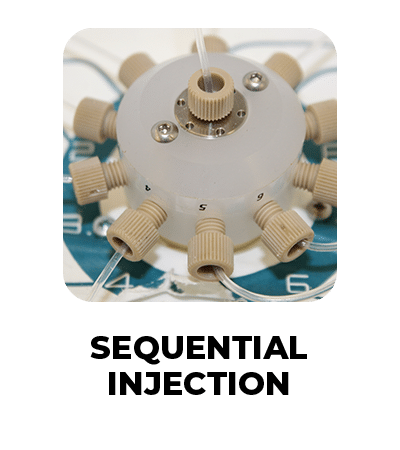 industrial solution for sequential injection