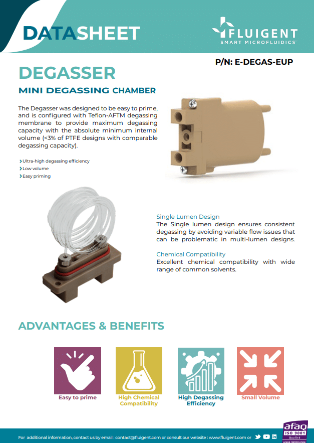 degasser - fluid degassing system