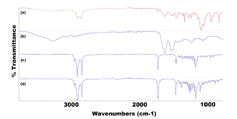 Solid lipid nanoparticles FTIR Spectra