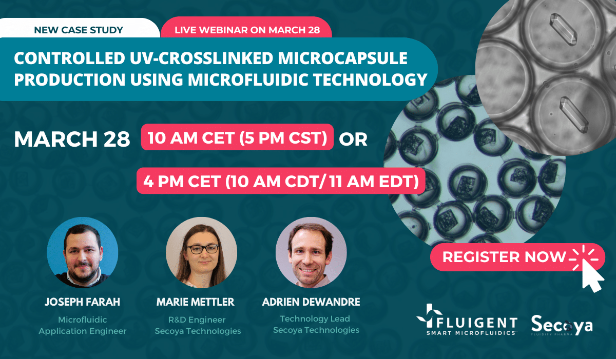 webinar Controlled UV-crosslinked microcapsule production